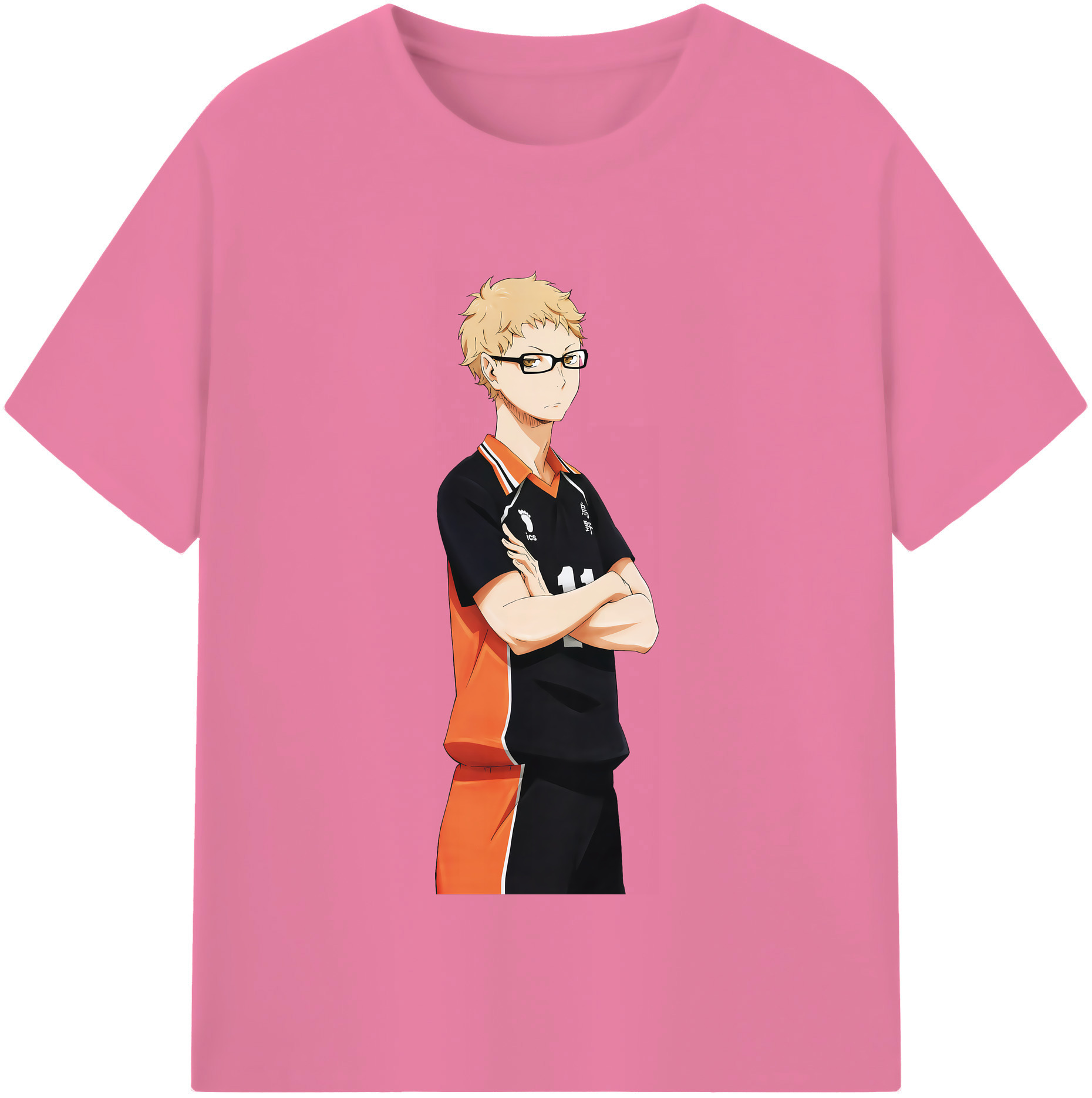（画像用） ハイキュー!! Haikyu!! 綿100％半袖Tシャツ（フロントプリント）